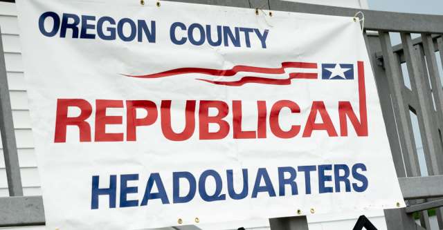Oregon County republican headquarters.