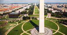 View of Washington Monument from Marine One