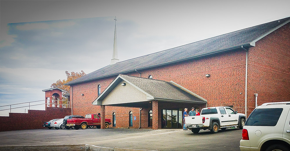 Polling place at First Baptist Church of Alton, MO