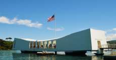 Pearl Harbor memorial today.
