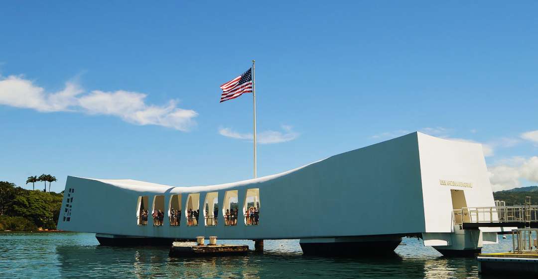 Pearl Harbor memorial today.