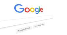 Google Logo From Google Home Page