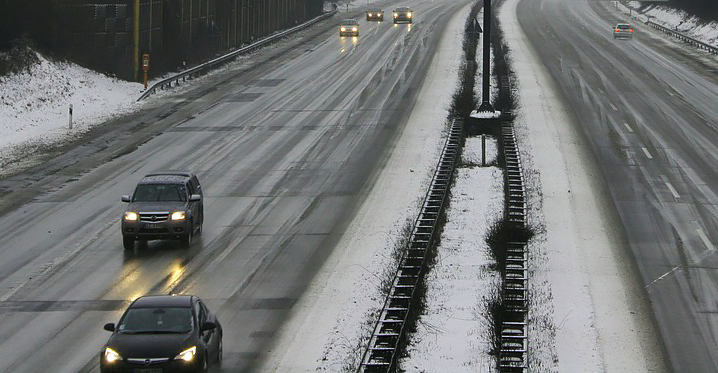 Icy highways.