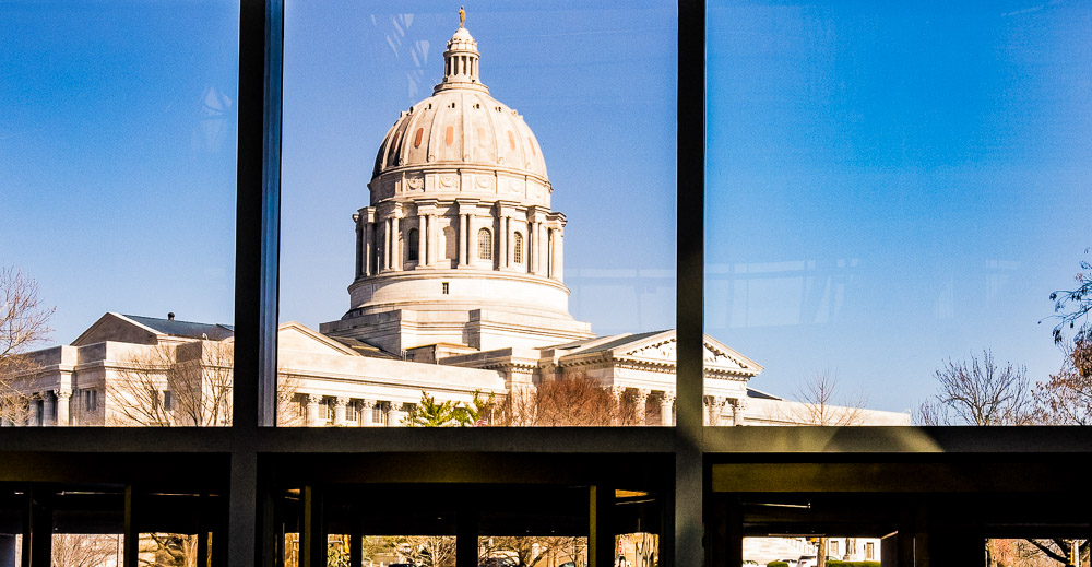 Missouri state capitol building.