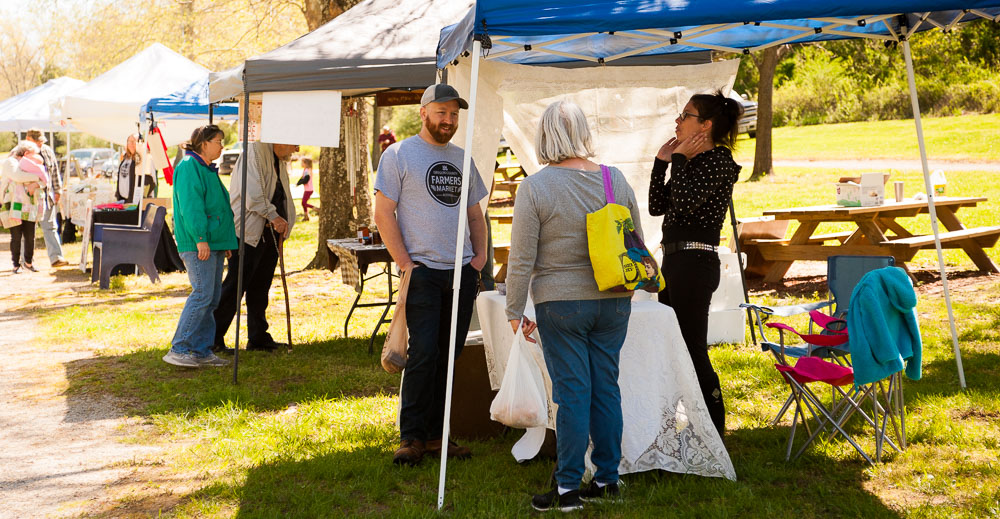 Alton farmers market.
