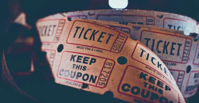 Movie tickets.