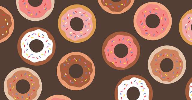 Donuts and sprinkles.
