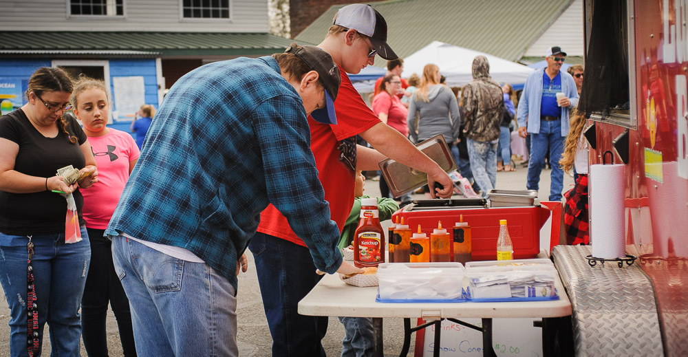 Vendors Lined the Streets at Alton Missouri's Walnut Festival Alton MO
