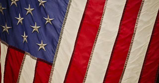 U.S.A. flag.