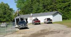 People outside Alton Missouri's VFW.