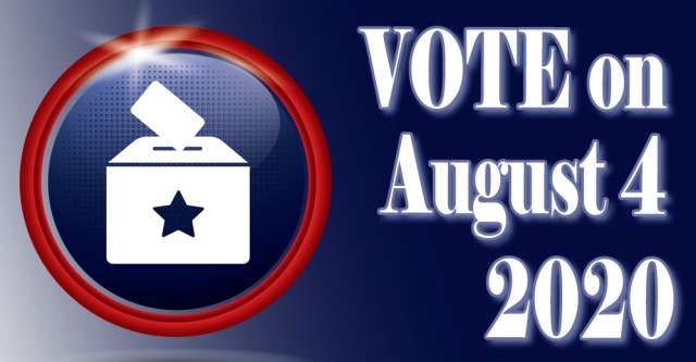 Vote on August 4, 2020