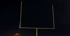 American Football Field Goal End Post.