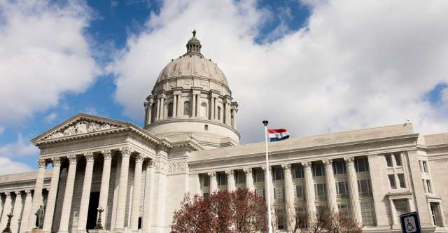 Captitol in Jefferson City, Missouri