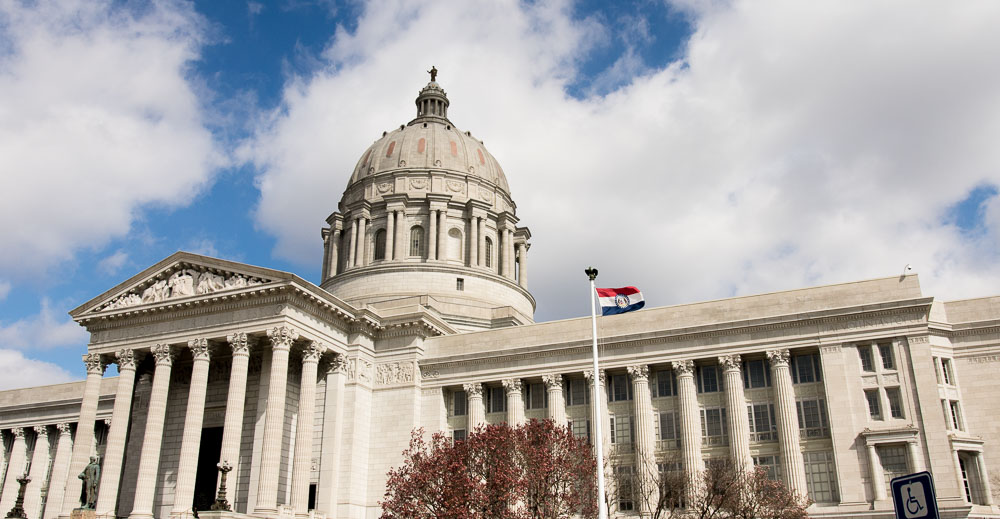 Captitol in Jefferson City, Missouri