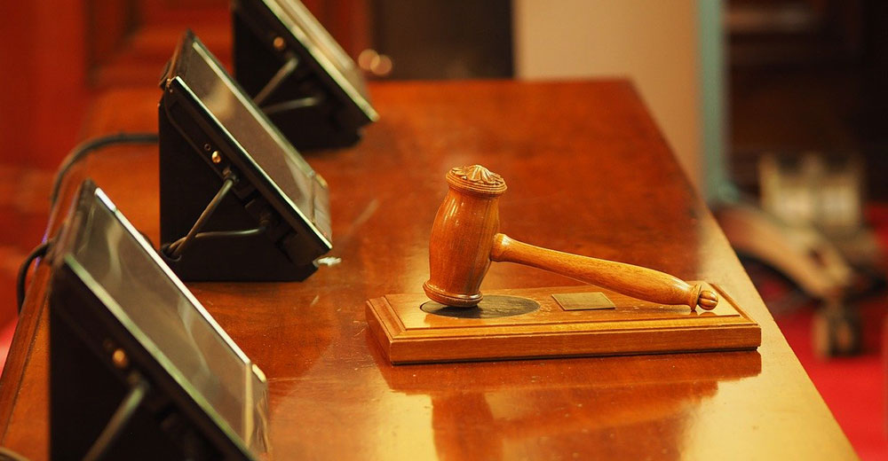 A Judges Gavel.