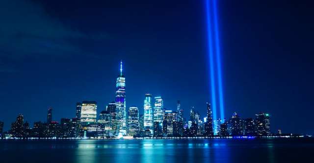 The World Trade Center Tribute At Night