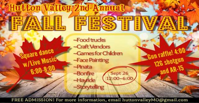 Hutton Valley 2nd Annual Fall Festival