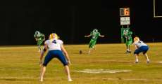 THAYER, MO - OCTOBER 9: Thayer Bobcats kicker Kale Willison (3) kicked the ball in a kickoff during the high school football game between the Ava Bears and the Thayer Bobcats on October 9, 2020, at the Thayer High School football field in Thayer, MO. (Photo by Curtis Thomas/AltonMo.com)