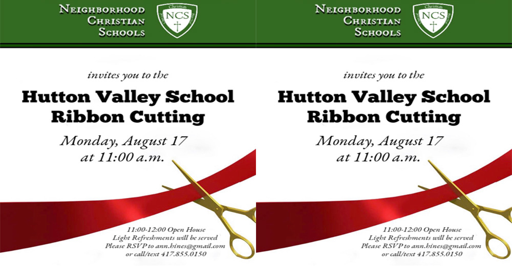 Hutton Valley Ribbon Cutting