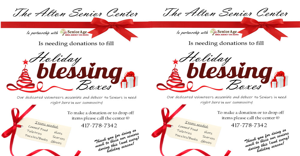 Senior Center Blessing Boxes