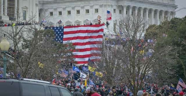 Huge American flag