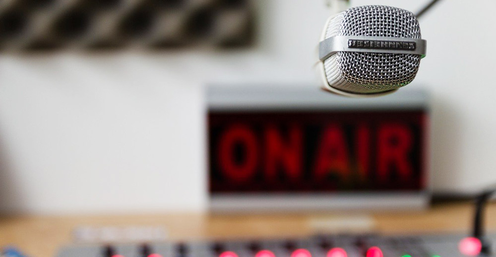 radio sound system and mic