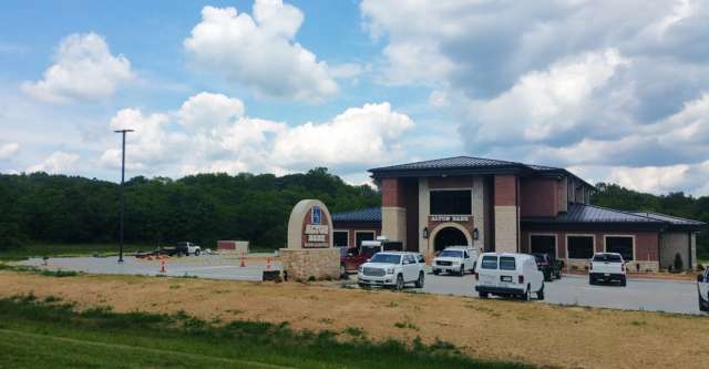 Alton Bank's new bank in Alton, Missouri.
