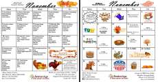Alton, Missouri Senior Center activities and menu for November 2021