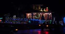 A local Alton house all decorated for Christmas.