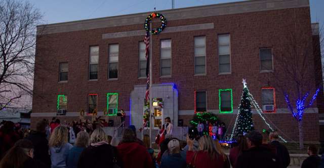 The 2021 Mr. and Mrs. Merry Christmas pageant at the Alton Courthouse on December 4, 2021.