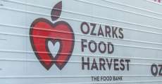Ozarks Food Harvest Food Bank trailer.