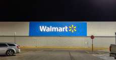 Walmart sign in West Plains, Missouri.