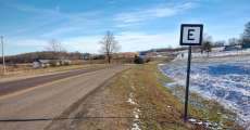 E Highway sign