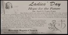 Ladies Day At Riverton Church