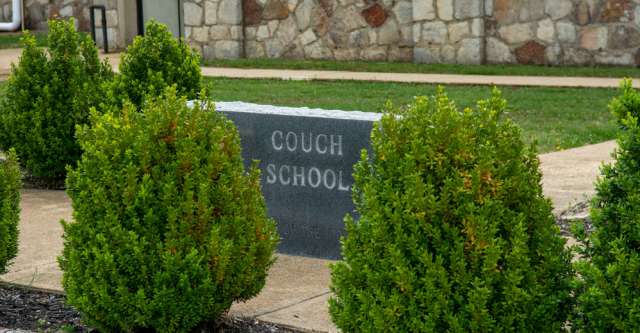 Couch School sign