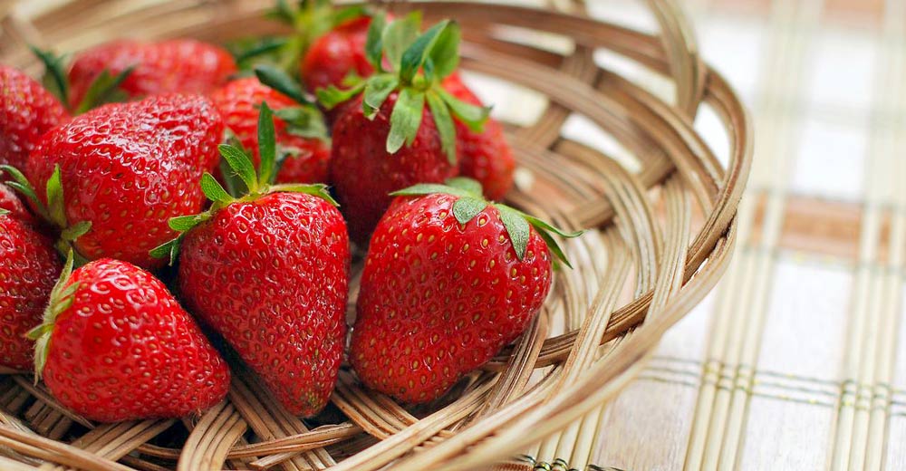 Red Strawberry's in a Bowl