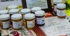 A variety of flavorful jams at the Oregon County Farmer's Market on June 11, 2022.