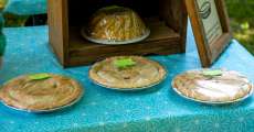 Baked pies at the Oregon County Farmer's Market on June 11, 2022.