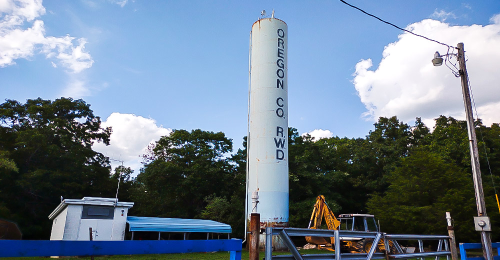 Oregon County Rural Water Department Water Tower