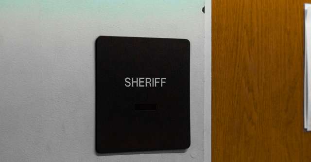 vOregon County Sheriff signOregon County Sheriff sign