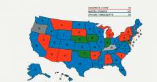 TeenPact Leadership Schools 2022 National Convention electoral college map