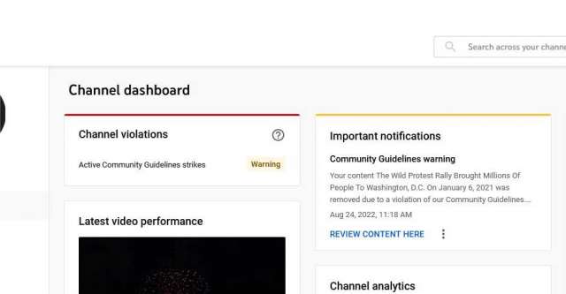 YouTube says AltonMo.com violated their Community Guidelines.