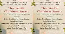 Thomasville Christmas Bazaar 2022 flyer