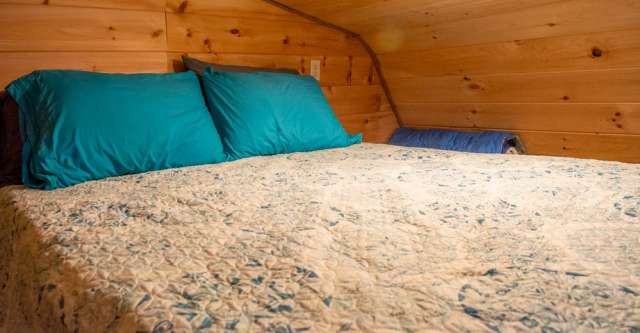 Large bed Inside Cabin 1 Large bed Inside Cabin 1