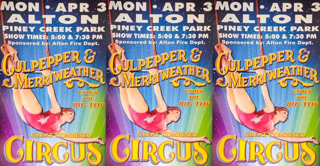 Culpepper & Merriweather Circus poster for 2023