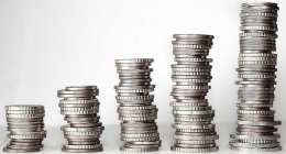 Stacks of coins