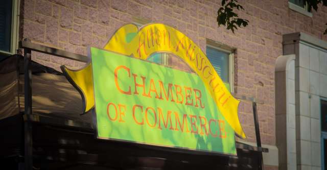 Alton Chamber of Commerce sign