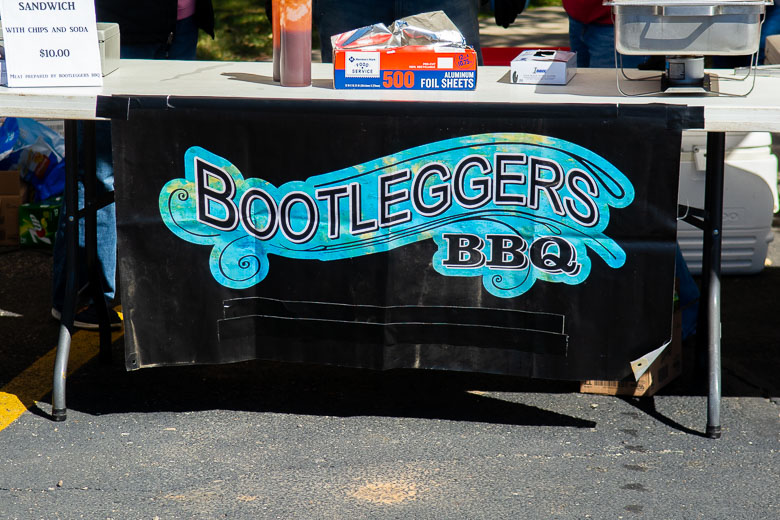 Bootleggers BBQ sign