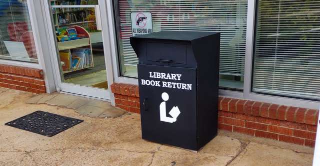 Library drop box