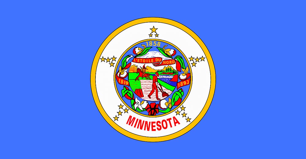 Former Minnesota Flag